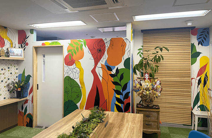 ウォールアート 施工実績